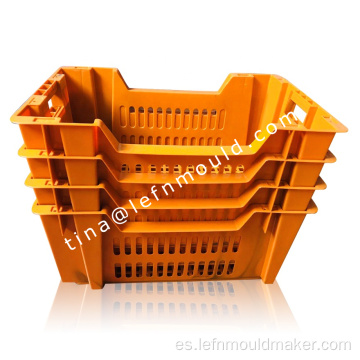 Las cajas agrícolas de plástico de Taizhou moldean el fabricante del molde del hdpe